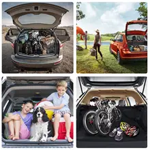 Волшебный питомец ворота для собак гениальный сетки безопасный предохранитель и установить в любом месте собака защитный кожух люк для собаки