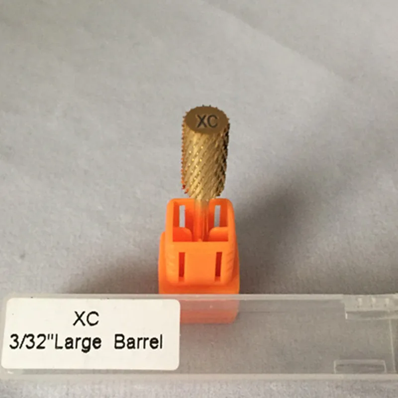 

High quality 1pcs XC carbide nail file drill bit Large Barrel Bit nail art salon tools electric dril bit
