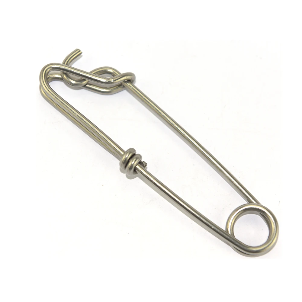 

TOPIND 4pcs Stainless A-TYPF SNAP Swivels Snaps Stainless Steel Longline Snap Clips