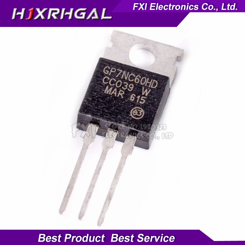 10pcs/lot STGP7NC60HD GP7NC60HD TO 220 transistor new original-in ...