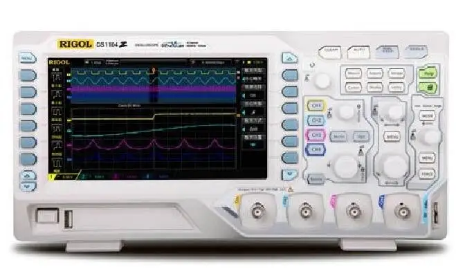 

Rigol DS1104Z 100MHz 4CH 7" LCD Oscilloscope 1GSa/s 12Mpts 30,000 wfms/s