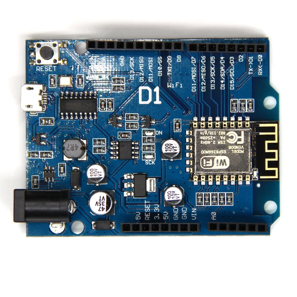 1 шт. D1 WiFi uno на основе ESP8266 ESP 12F ESP12F щит для arduino совместимый|Аксессуары