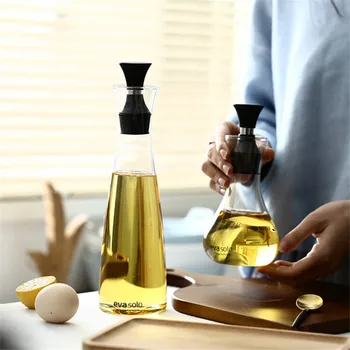 

Household Denmark Solo Glass Oil Spill Prevention Caster Seasoning Bottle Of Soy Sauce Vinegar, Olive Oil Creative Kitchen