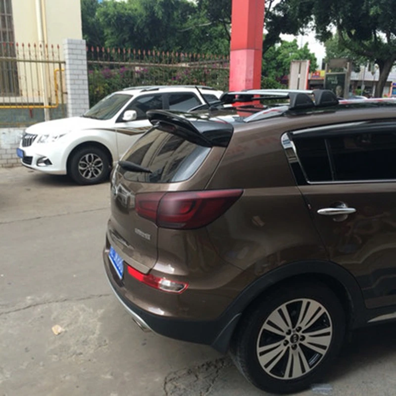 Rear Roof Wing Trunk Spoiler Painted For Kia Sportage R 2011~2015