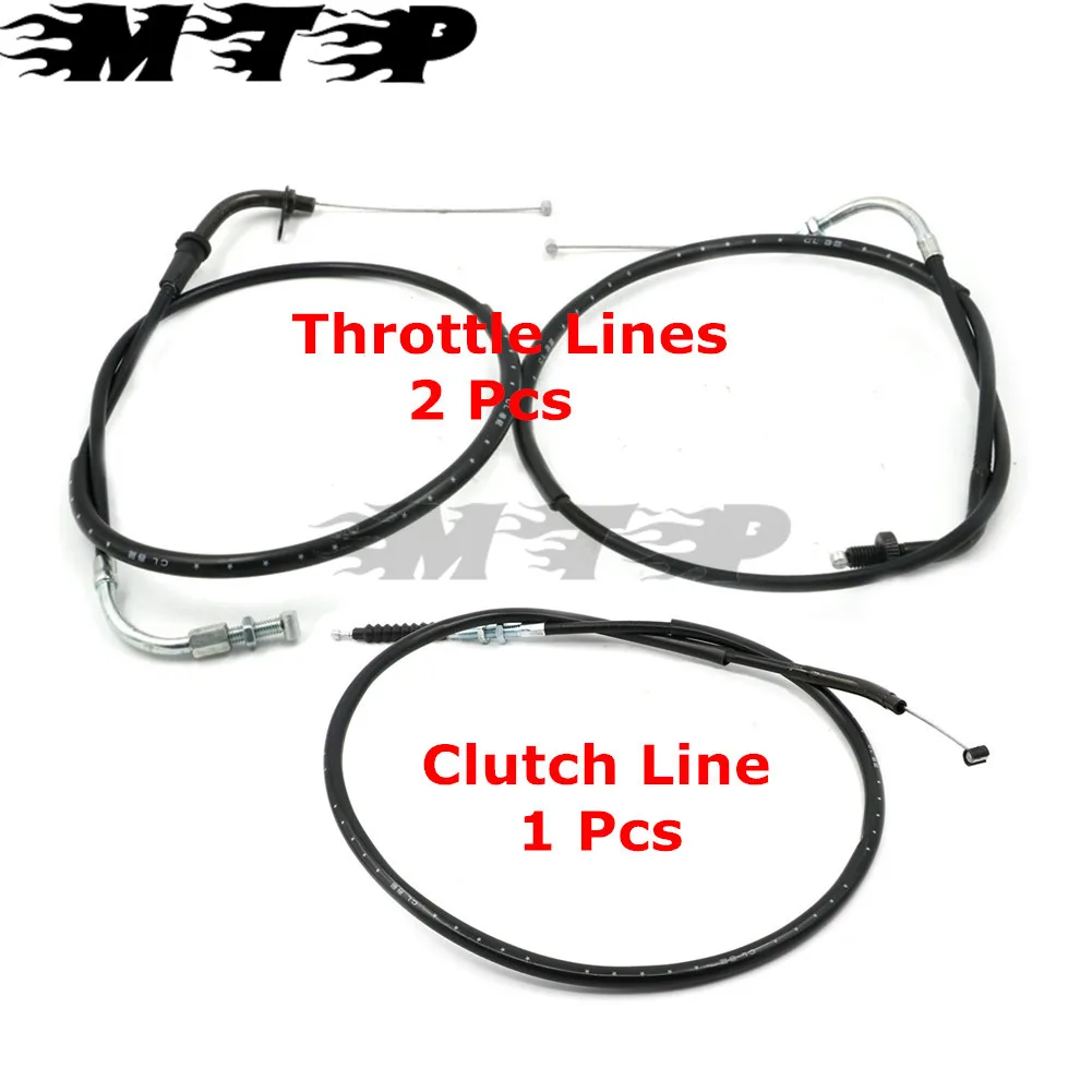 

Motorcycle Clutch Cable Wire Line Throttle Oil Line For Yamaha V-star DS400/650 Drag Star 400 650 XVS400 XVS650 1998-2012 11 10