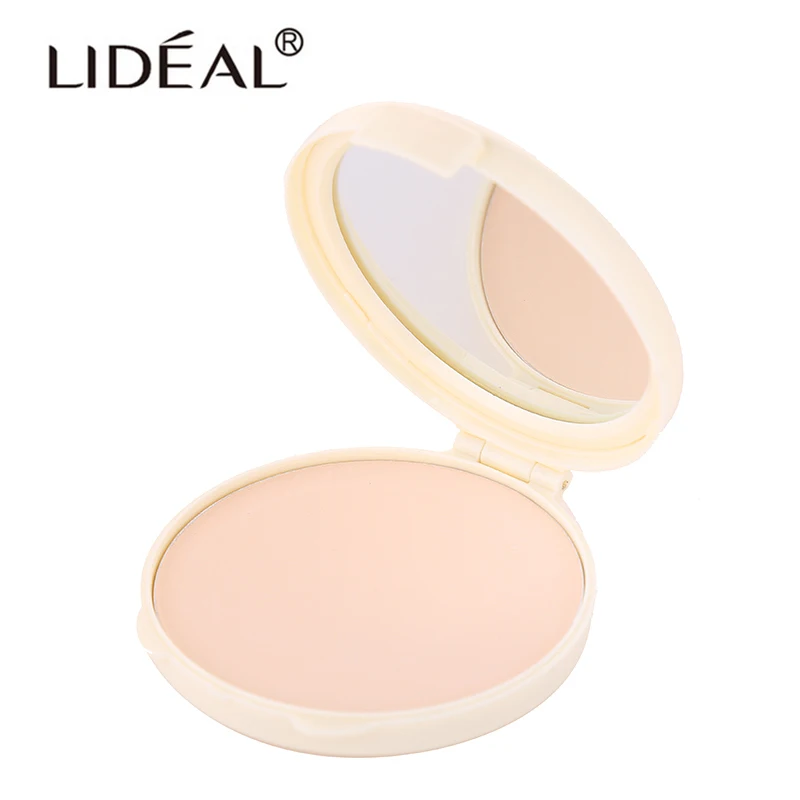 

LIDEAL Soft Translucent Compact Pressed Powder Face Contour Palette Finishing Powder Setting Makeup Bare Mineralize Cosmetic