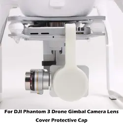 Для DJI Phantom 3 Pro Объективы для фотоаппаратов кепки протектор с Gimbal Stabler замок Phantom3 Drone Gimbal Cam защитный чехол
