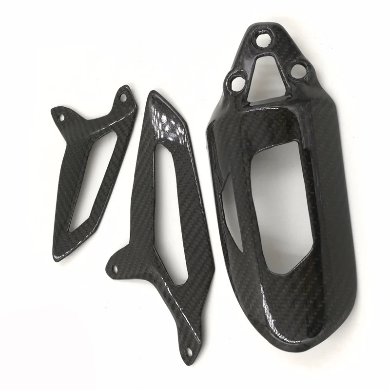 

Full Carbon Fiber SHOCK SPRING COVER AND HEEL GUARDS PROTECTION SHOK ABSORBER PARATACCHI HEEL GUAR For DUCATI 1299 1199 899 959