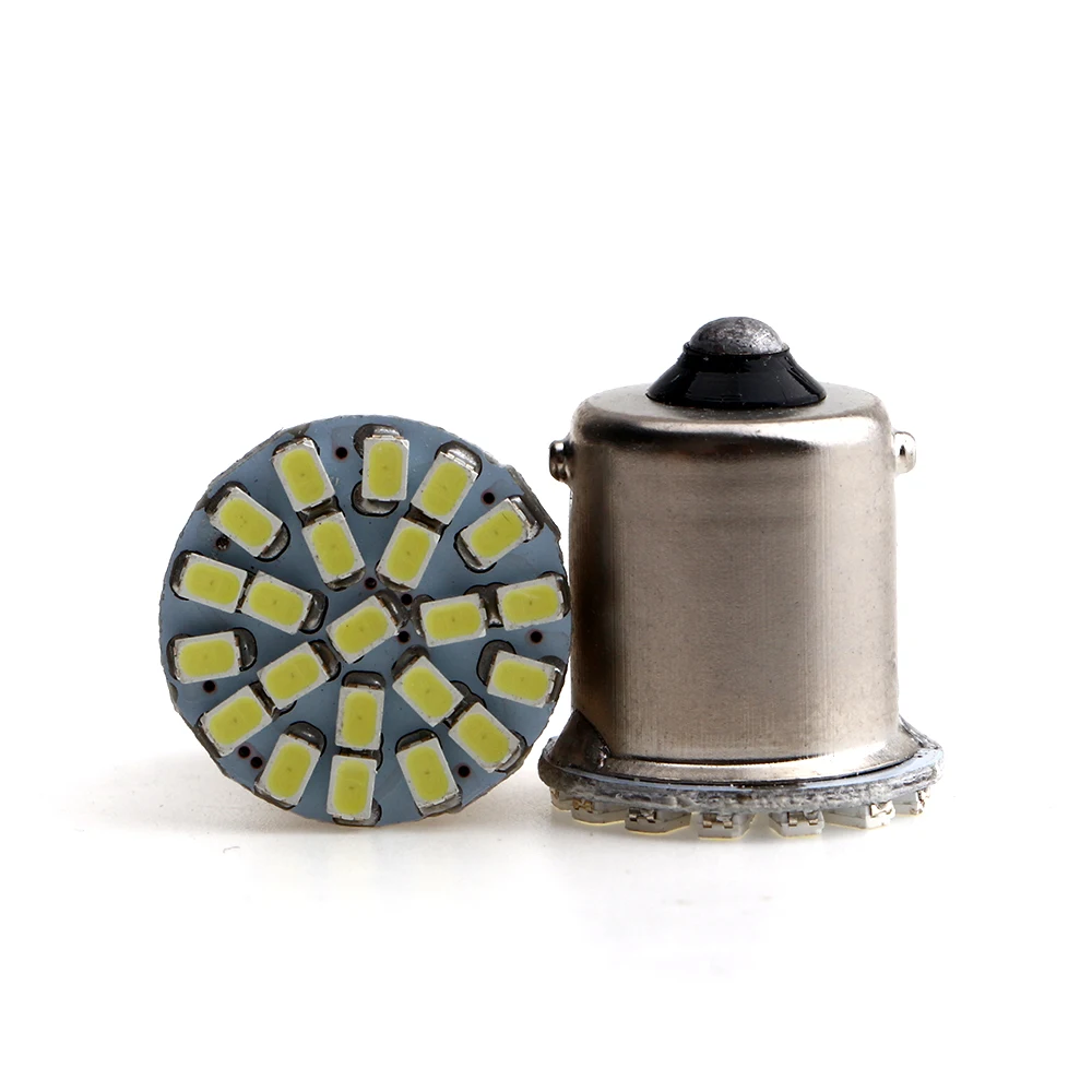 YM E Bright 100X S25 22 светодиодный 1156 BA15S P21W 1206 SMD 12V Поворотный Светильник задний фонарь