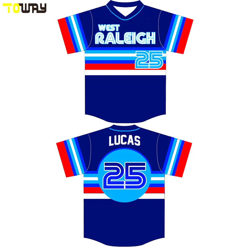 Custom Dye Sublimated Baseball Jerseysin Baseball Jerseys from Sports