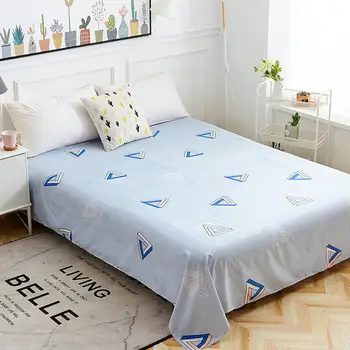 

1 Pc Bed Sheets Bedding High Quality Polyester Flat Sheet Bed Sheet Soft Warm Bedsheets Queen Size Flat Sheet