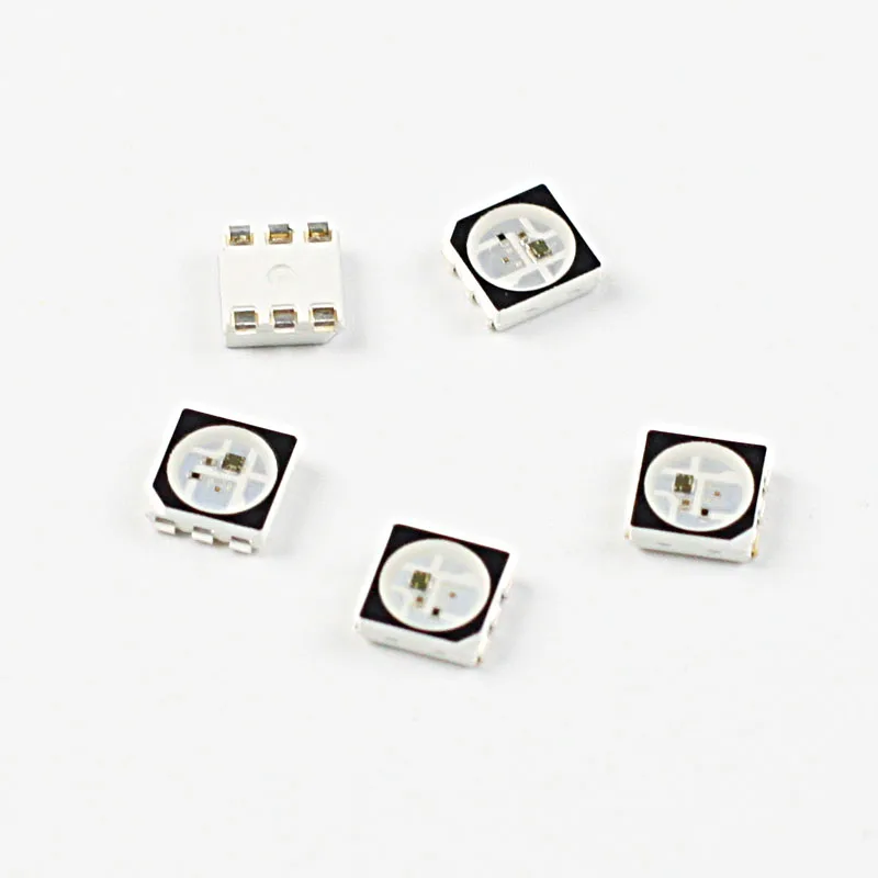 20шт WS2813 6 контактов SMD 5050 цифровой светодиодный пиксельный чип индивидуально