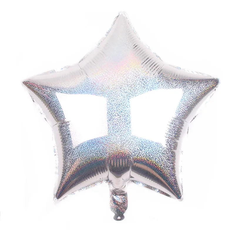 GOGO PAITY Блестящий пятиконечная звезда алюминиевый шар, для дня рождения вечерние украшены воздушными шарами высокого качества