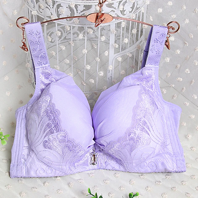 A+TTXH+Bra 38-46 Plus Size Bra For Women Biggest C D E Cup Bra Large Size  Lingerie Push Up Breathable Cotton Brassiere Underwear@1_D38_85 :  : Fashion