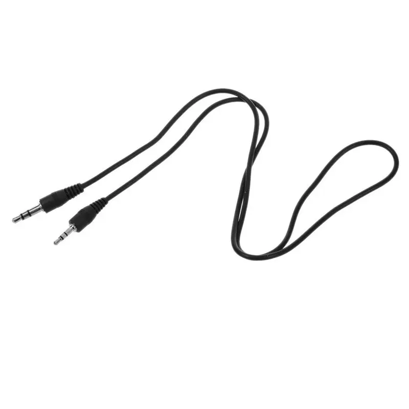 2.5mm Male to 3.5mm Male black Audio Adapter Cable 55cm 2.5mm Male to 3.5mm Male black Audio Adapter Cable 55cm