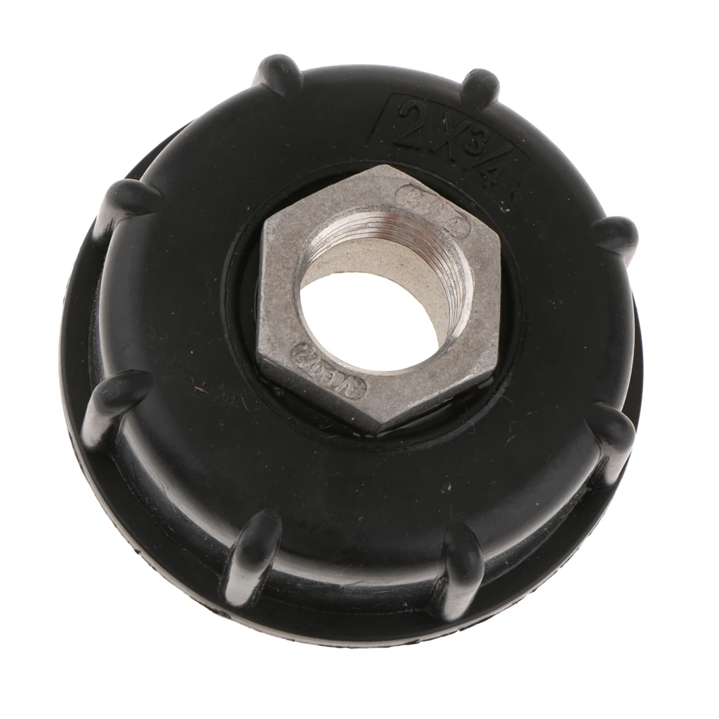 1000L IBC Tote Water Tank Adapter Cap 60mm Coarse Thread to 1/2' Internal Thread
