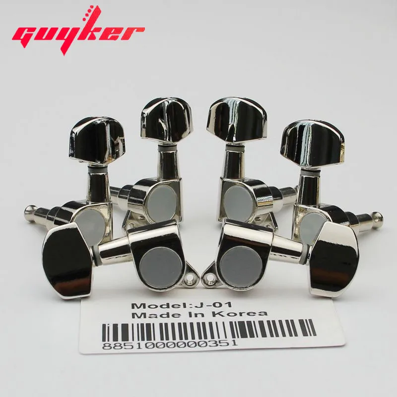 

J-01 Guitar Tuning Pegs Tuners Machine Heads 3L3R Nickel