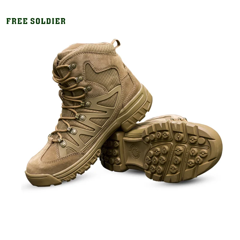 Prix pour FREE SOLDIER extérieure tactique cheville bottes, anti-slip, résistant à l'usure, adapté pour la randonnée camping et sport chaussures Prix pour FREE SOLDIER extérieure tactique cheville bottes, anti-slip, résistant à l'usure, adapté pour la randonnée camping et sport chaussures