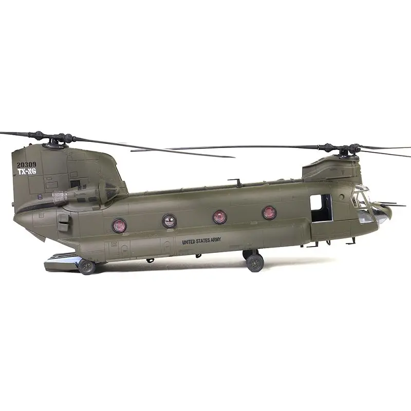 FOV 1/72 весы США CH-47D Chinook транспортный вертолет литой под давлением металлический армейский самолет модель игрушка для коллекции/подарок/украшение