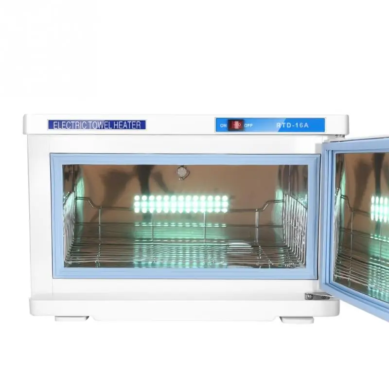 Hot Facial Towel Warmer Uv Sterilizer 16l Cabinet Disinfection