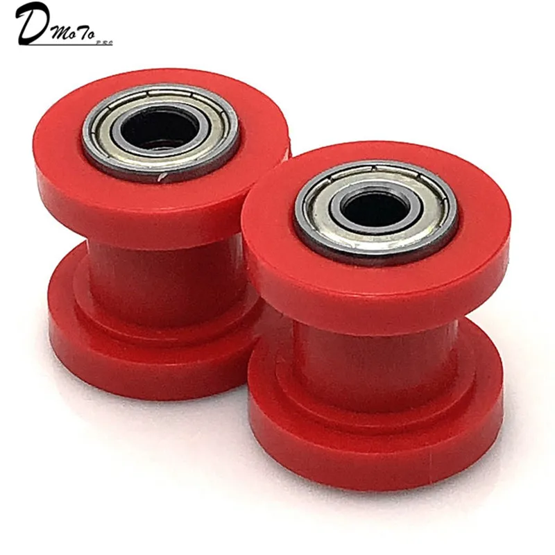 1PC Motorcycle 10mm 8mm Chain Roller Pulley Tensioner Wheel Guide for Pit Dirt Bike ATV XR125 CRF50 KLX110 Motorbike