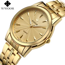 Top Brand Luxury Men Waterproof Stainless Steel Casual Gold Watch Men s Quartz Clock Male Sports