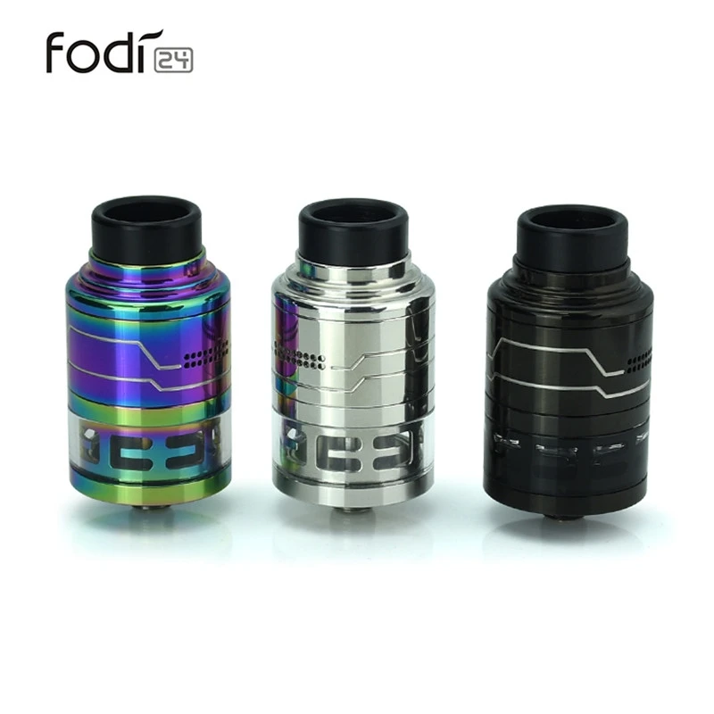 RDTA Style 810 RBA RDA RTA Емкость 3 мл 24 мм перестраиваемый атомайзер Диаметр резервуара для