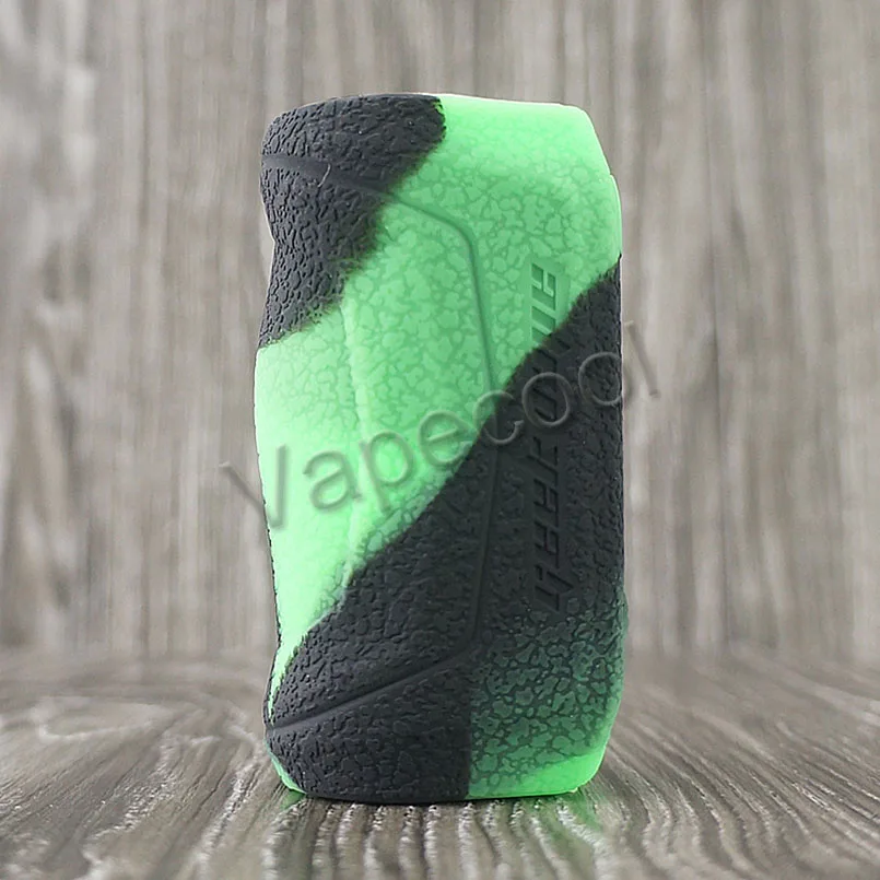 5 шт. чехол с текстурой для Geekvape Aegis Mini 80 Вт TC Box Mod, противоскользящий силиконовый чехол для кожи, подходит для Vape Geekvape Aegis Mini - Цвет: black green