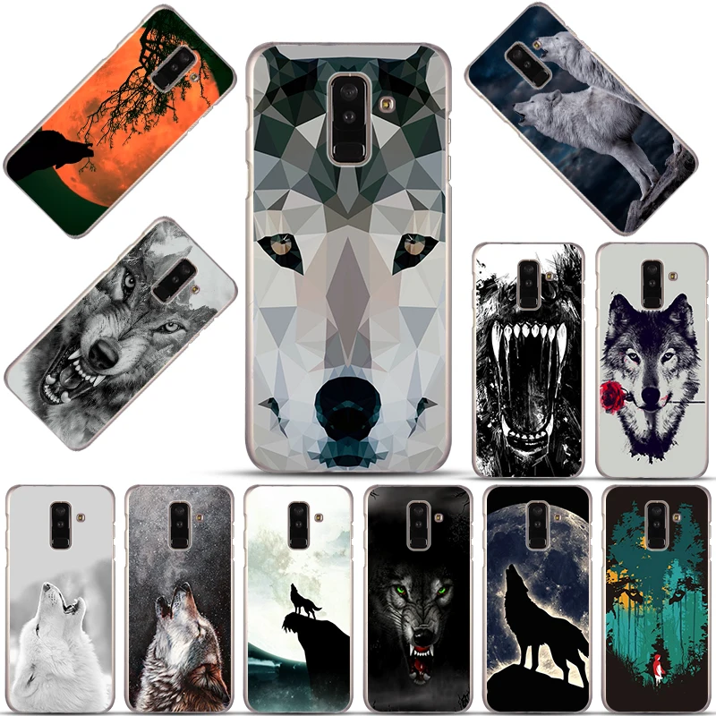 

Snow wolf moon clear Hard PC Phone Case for Samsung J82018 J7Prime J7MAX J72018 J62018 J72017EU J7Plus J7 J6 J5 J3 J4Plus J2core