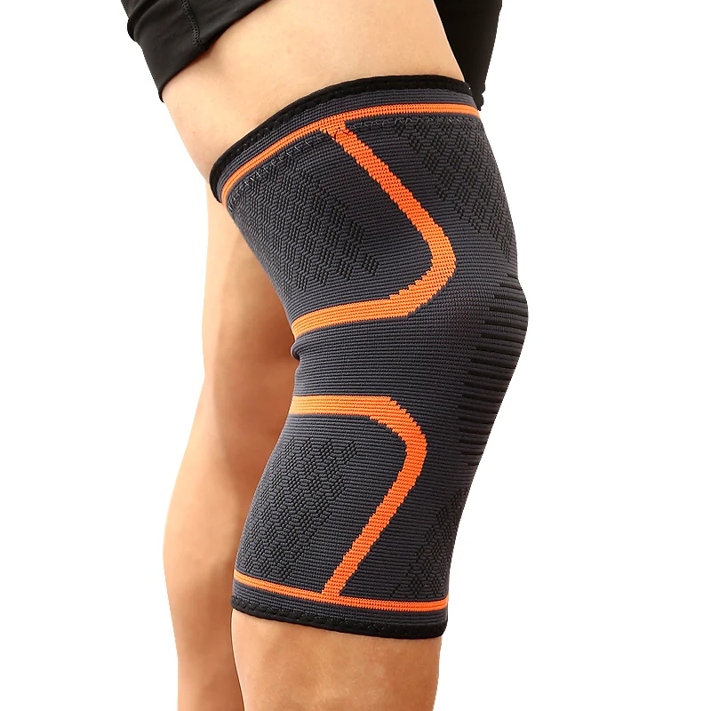 1 шт. эластичный нейлоновый наколенник для фитнеса бега велоспорта|compression knee