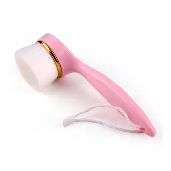 

Soft Facial Care Brush Mild Fiber Wash Pore Long handle Beauty Deep Cleansing Face Clean