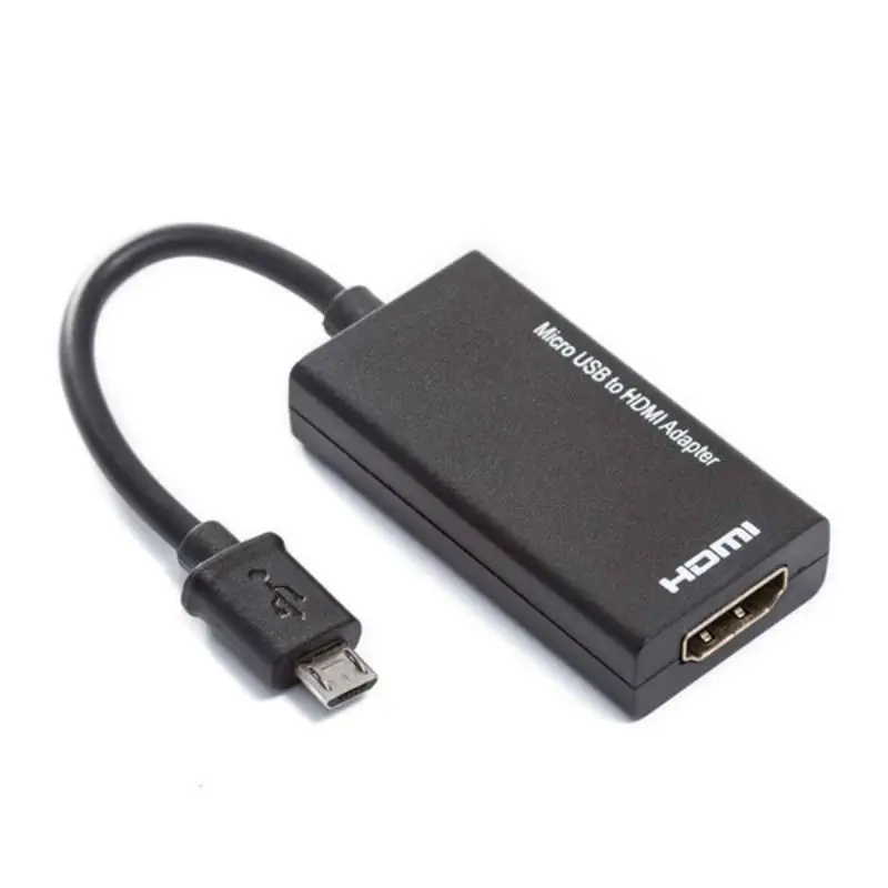 Micro USB Мужской к HDMI Женский адаптер 1080 P HDMI кабель для Android телефона для планшета телевизора поддержка 192 кгц цифровой аудио/60 Гц HD видео