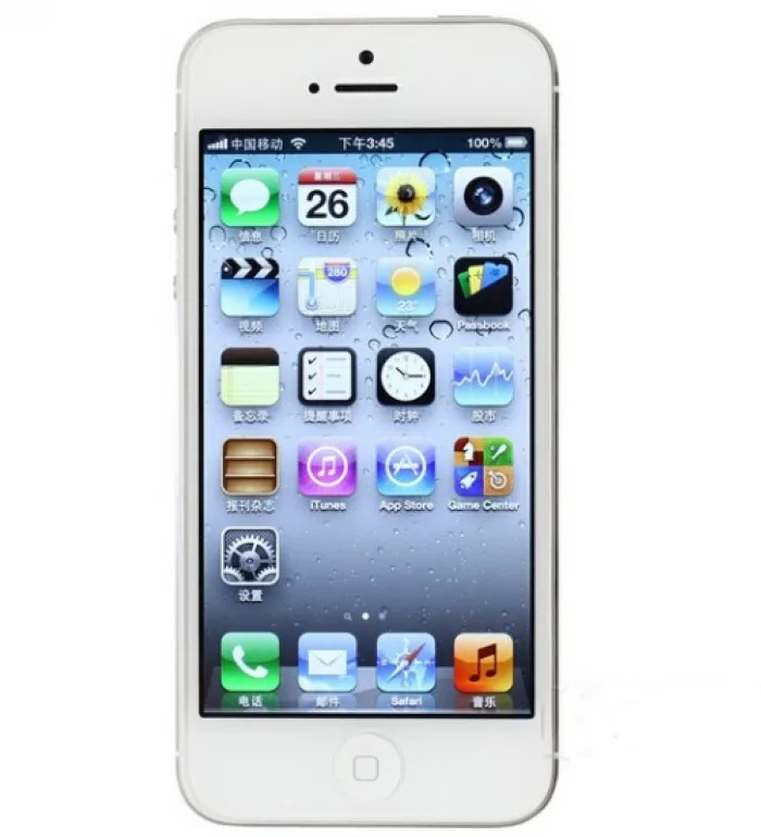 Original iPhone 5 IOS Factory Unlocked Cell Phone, IPS 8.0MP GPS 3G IOS System Used GSM Mobile free apple cell phones