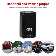 Мини GF-07 gps постоянного магнитного SOS устройства слежения для автомобиля ребенка Локация трекеры локатор системы мини gps трекеры
