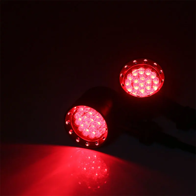 Nordson Universal 2pcs LED Motorcycle Turn Signal Lights Motocross Motorbike Indicator Blinker Moto Tail Lights Signal Lamp