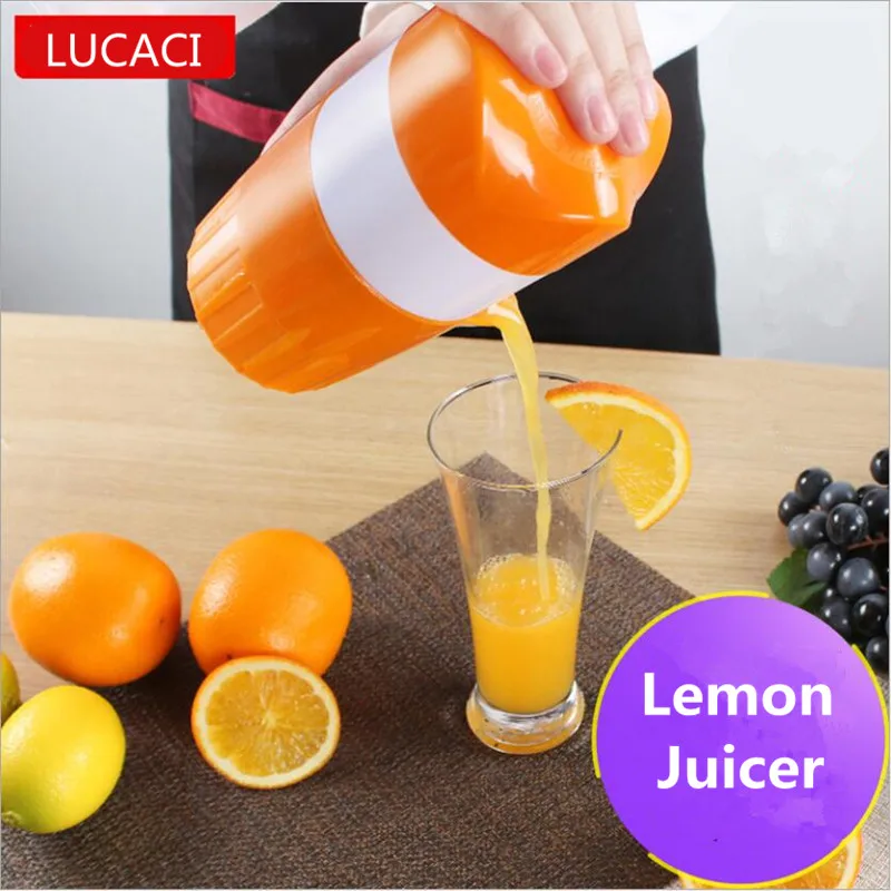 Portable Manual Lemon Juicer Mini Fruit Juicer Hand Lemon Orange Citrus