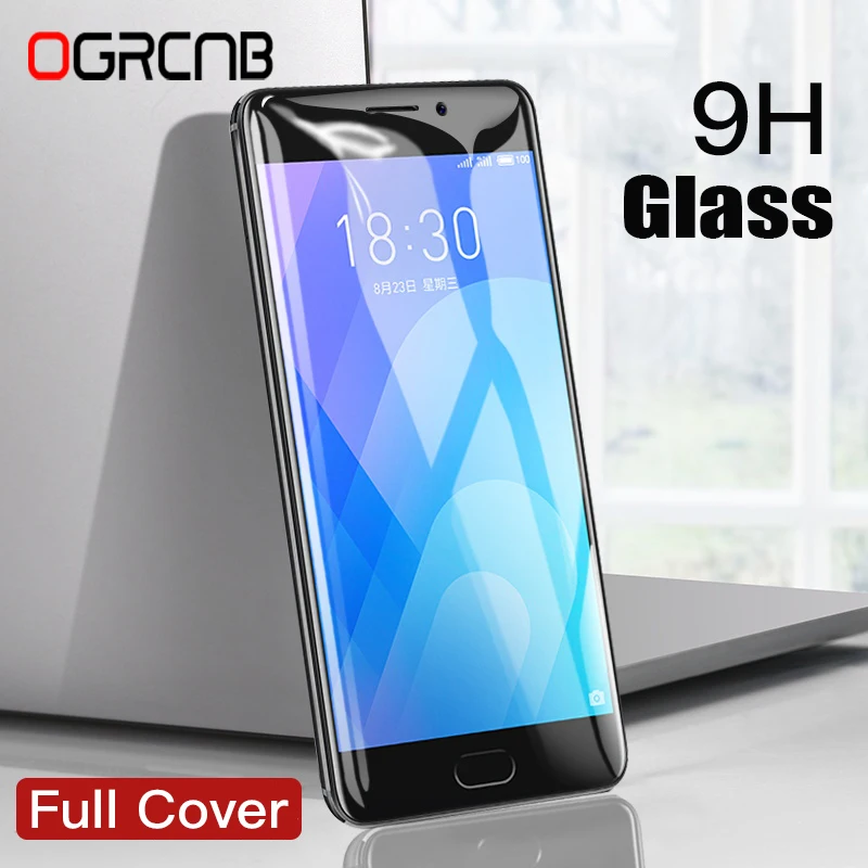 

9H Full Cover Tempered Glass For MEIZU Pro 6 Plus 7 M3 M5 Note Screen Protector Film For Meizu M3 M3S Mini M3E M5 M5C M5S Glass