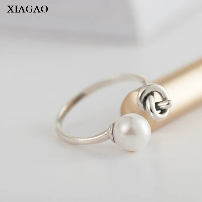 

XIAGAO Drop Shipping European Jewelry Authentic 100% 925 Sterling Silver Open Rings for Women Ring Wedding Party AART0118