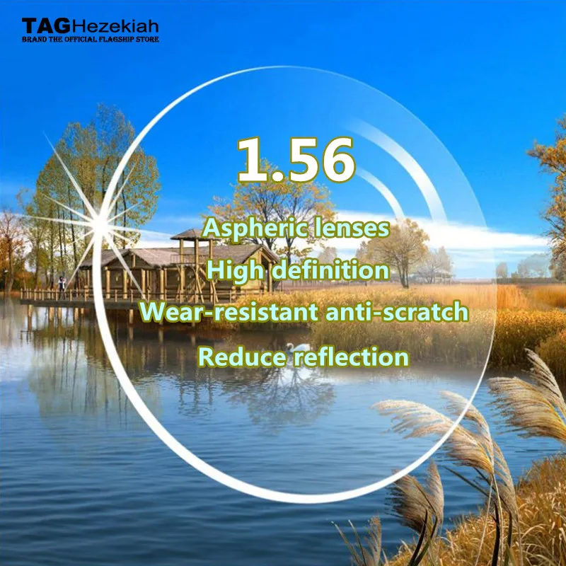 

2019 New 1.56 lens myopia prescription optical lens to eye clear Lens computer lentes opticos oculos de grau