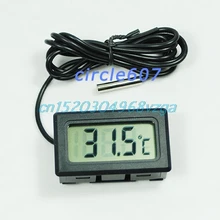 Aquarium LCD Digital Thermometer Fish Tank Water #H028#