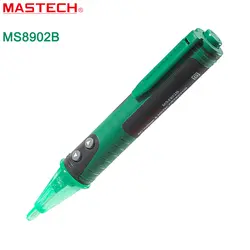MASTECH MS8902B AC Напряжение и детектор металла Бесконтактный 20 V-600 В переменного тока индикатор напряжения сенсорная ручка звуковой и световой