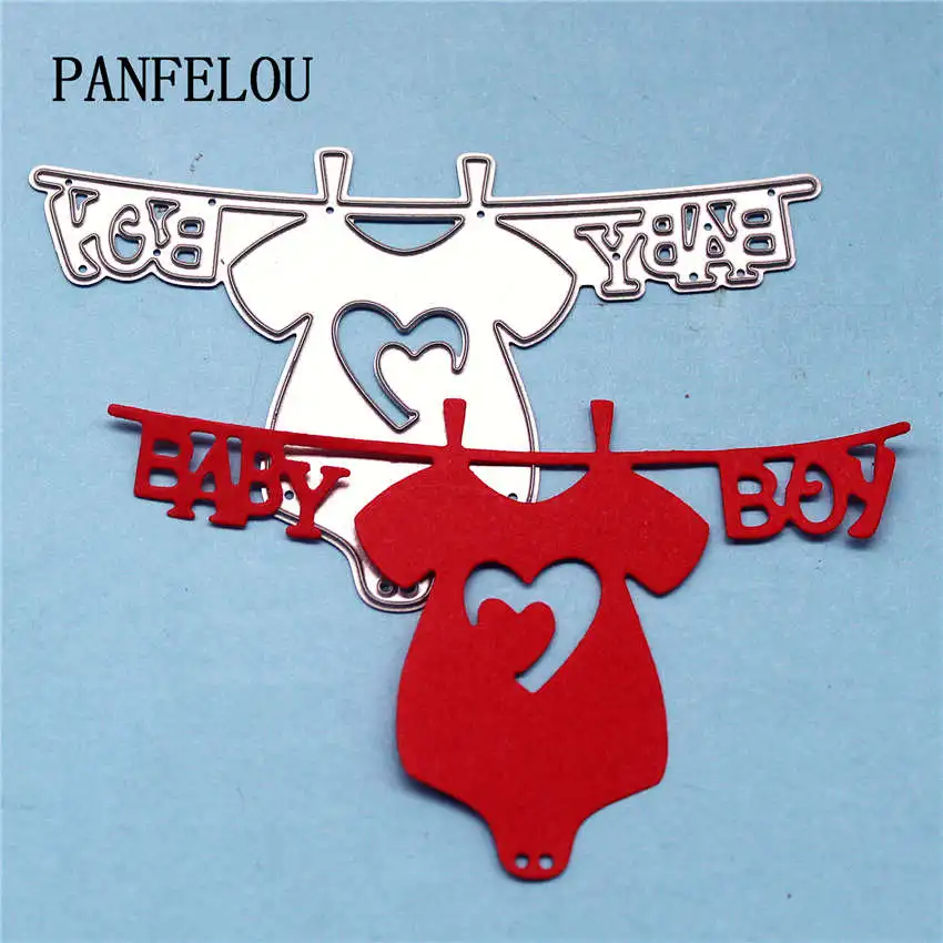 

PANFELOU Metal craft Bag clothes-horse paper die cutting dies for Scrapbooking/DIY Christmas wedding Halloween cards