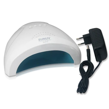 

UV Nail Lamp 48W 50000h Timer Nail Dryer for gel nail machine curing hard gel polish best for personal home manicure