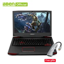 Bben Gaming Laptops 17.3″ RGB mechanical backlit keyboard Pro Win10 NVIDIA GTX1060 Intel i7 7700HQ 32GB+512GB SSD+2TB HDD disk