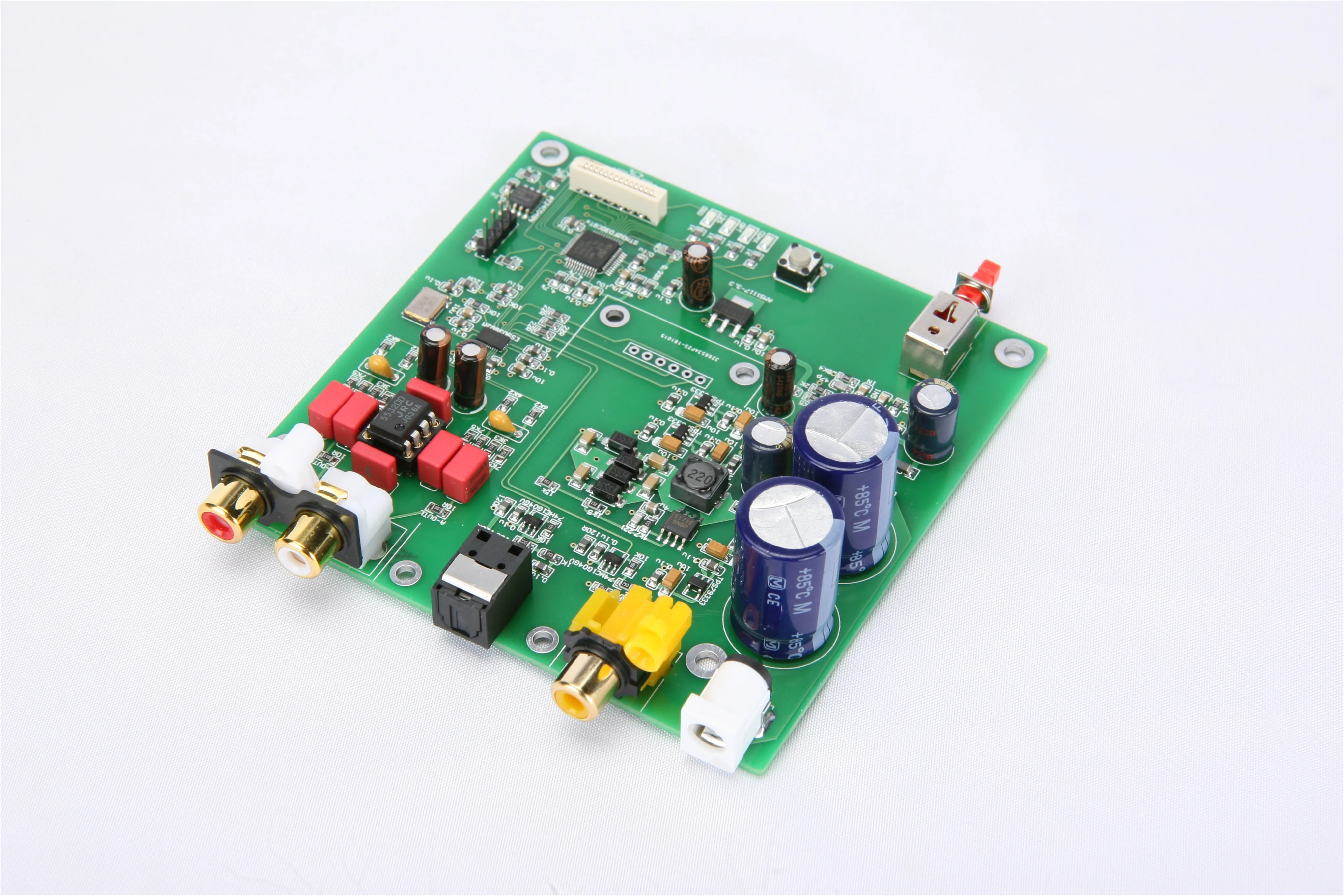 

ES9038 Q2M I2S DSD Decoder Coaxial Optical Input DAC Decoder Board