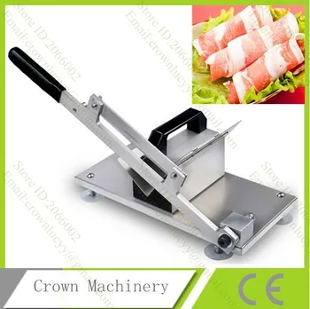 

Manual mutton Beef Pork commercial and household frozen meat Slicer Slicing machine