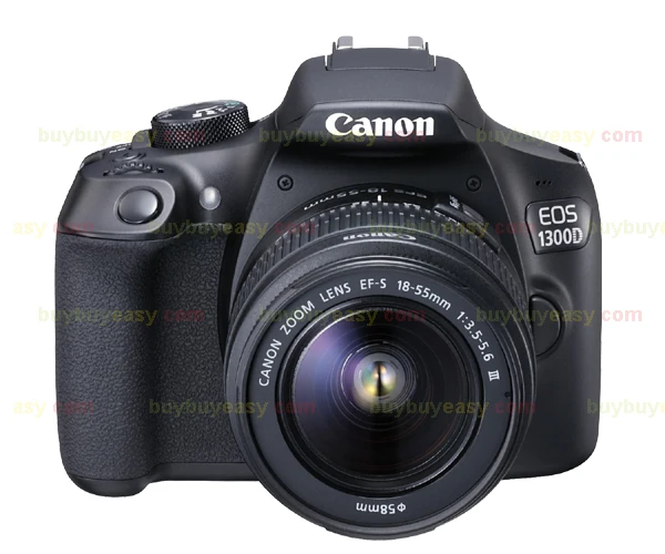 New Canon EOS 1300D Rebel T6 DSLR Wi Fi Camera with 18