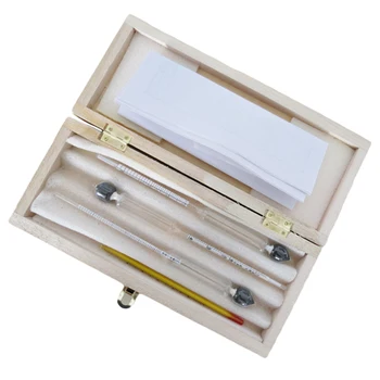 

3Pcs/Set Alcohol Measuring Tool Alcohol meter Alcoholmeter Alcohol Detector Alcohol Tester Wine Hydrometer Tester