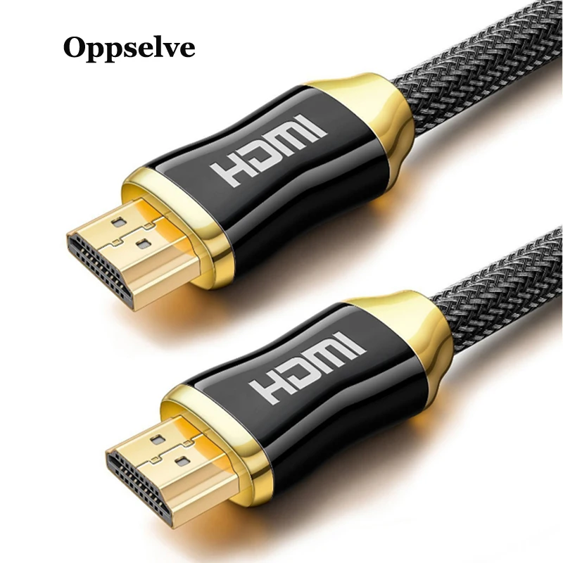 

Oppselve HDMI Cable HDMI to HDMI Cable 4K HDMI 2.0 3D 60FPS Cable For Splitter Switch TV LCD Laptop PS3 Projector Computer Cable