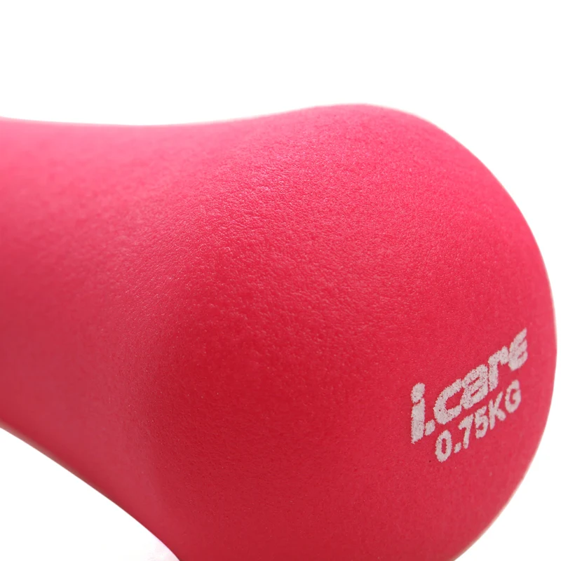 Plastic Dip in Dumbbell Home Fitness Equipment Slimming Body Building Exercise Dumbbell Hand weights Woman's Dumbbells (3)